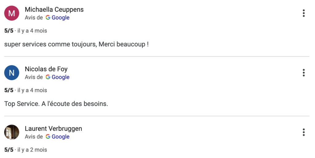 Avis Google Seb Services IT